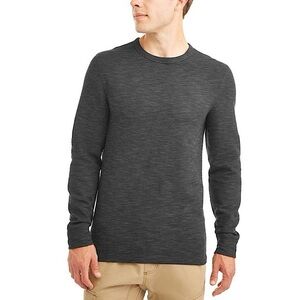George Men's Crewneck Knit Shirt - Charcoal